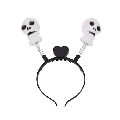 Light Up Skull Headband - 1PC
