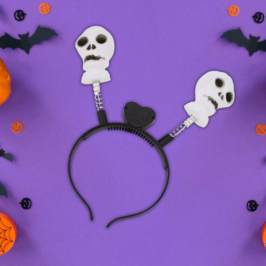 Light Up Skull Headband - 1PC