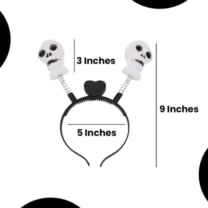 Light Up Skull Headband - 1PC