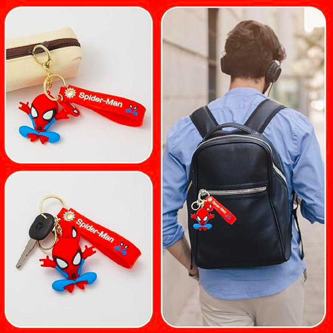 Spiderman Key Chain & Bag Charms - 1PC