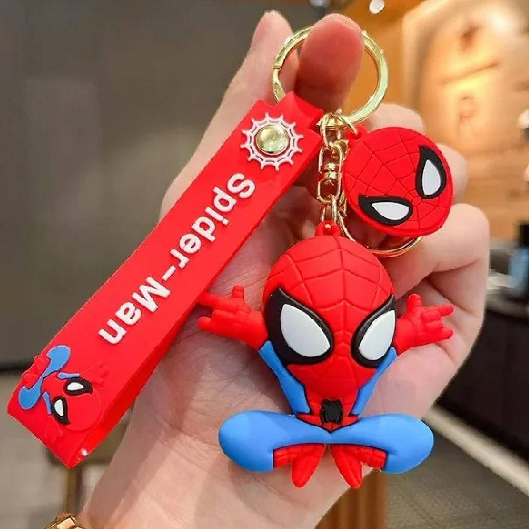 Spiderman Key Chain & Bag Charms - 1PC