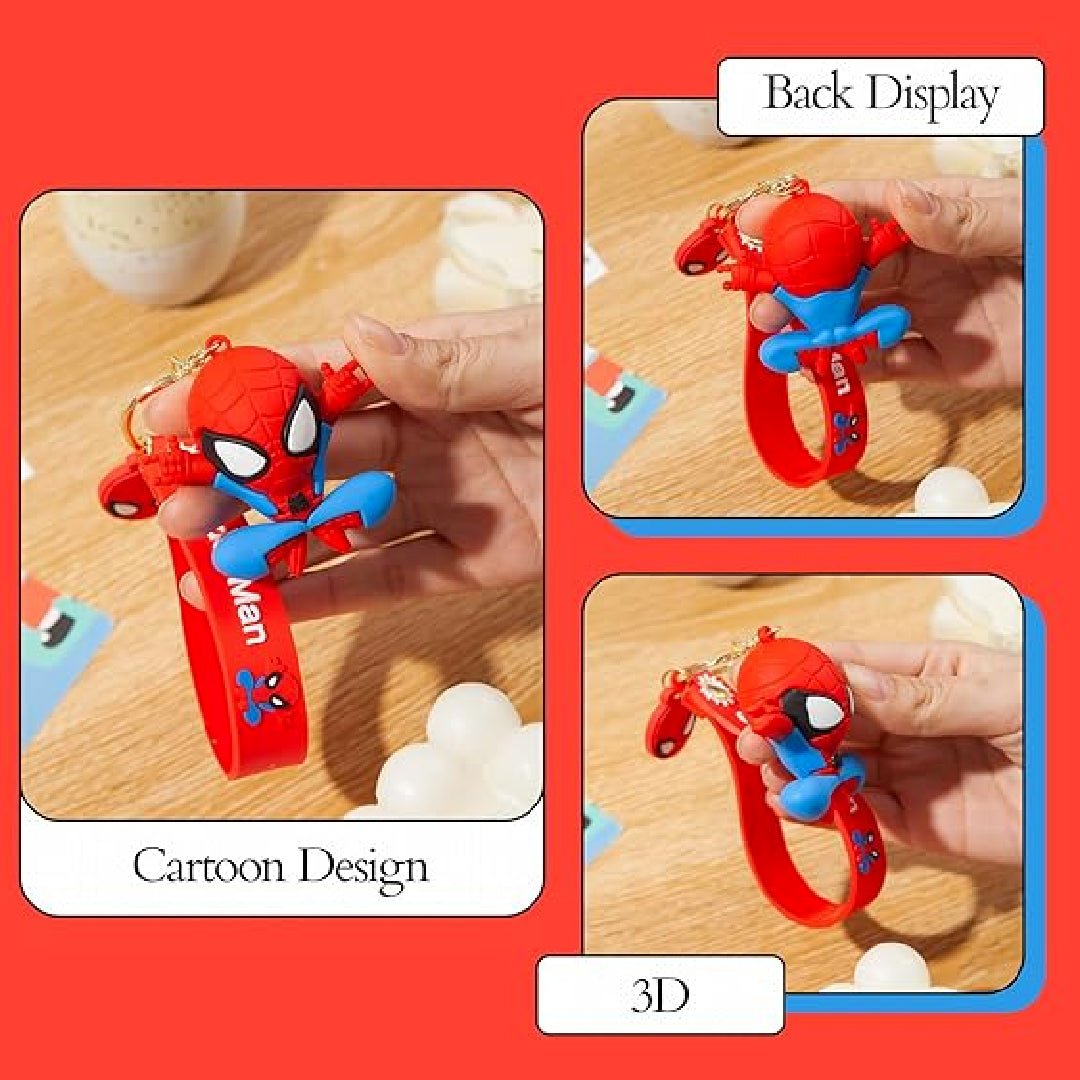 Spiderman Key Chain & Bag Charms - 1PC