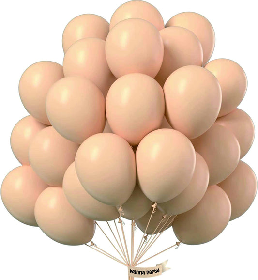 Apricot Beige Color Balloons 10" - 50 PC