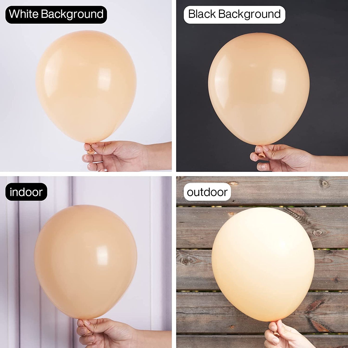 Apricot Beige Color Balloons 10" - 50 PC