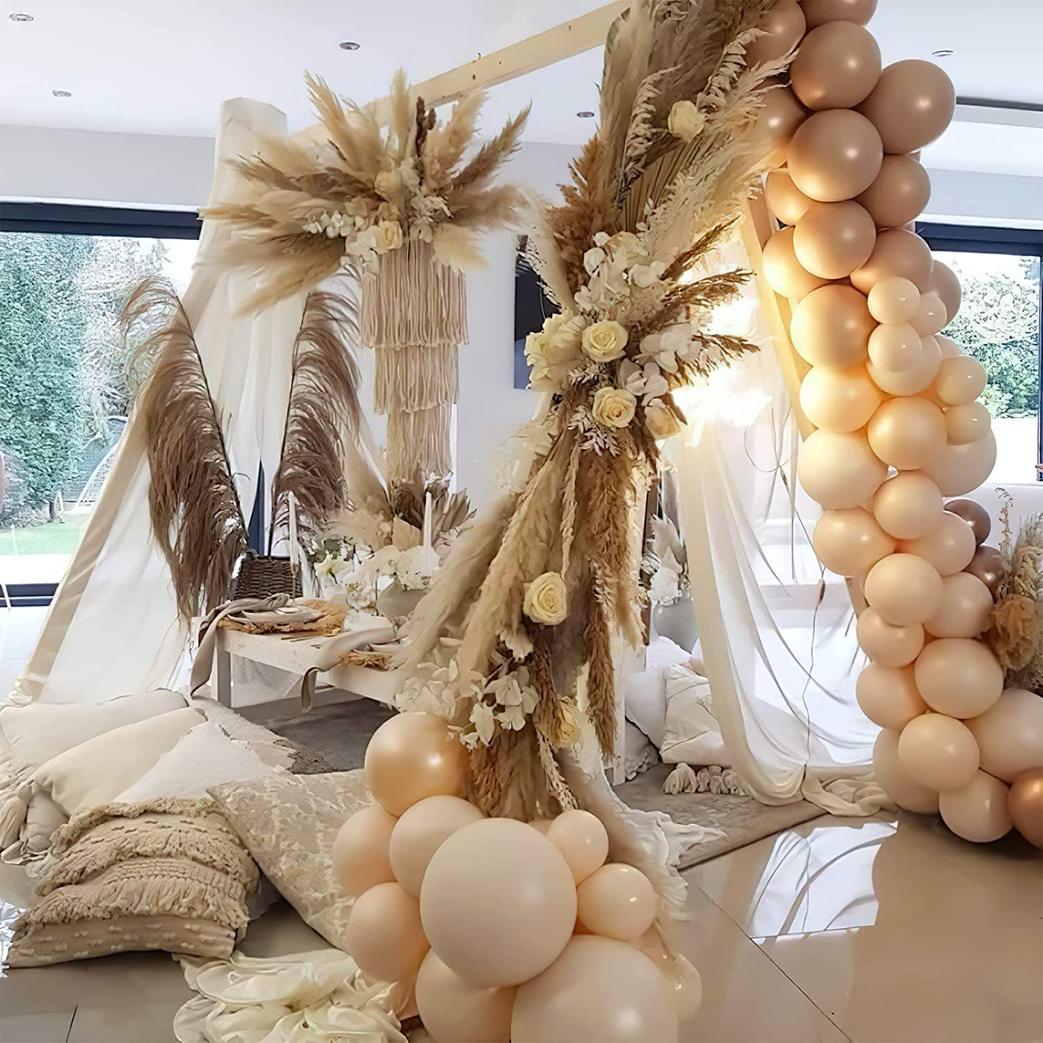 Apricot Beige Color Balloons 10" - 50 PC