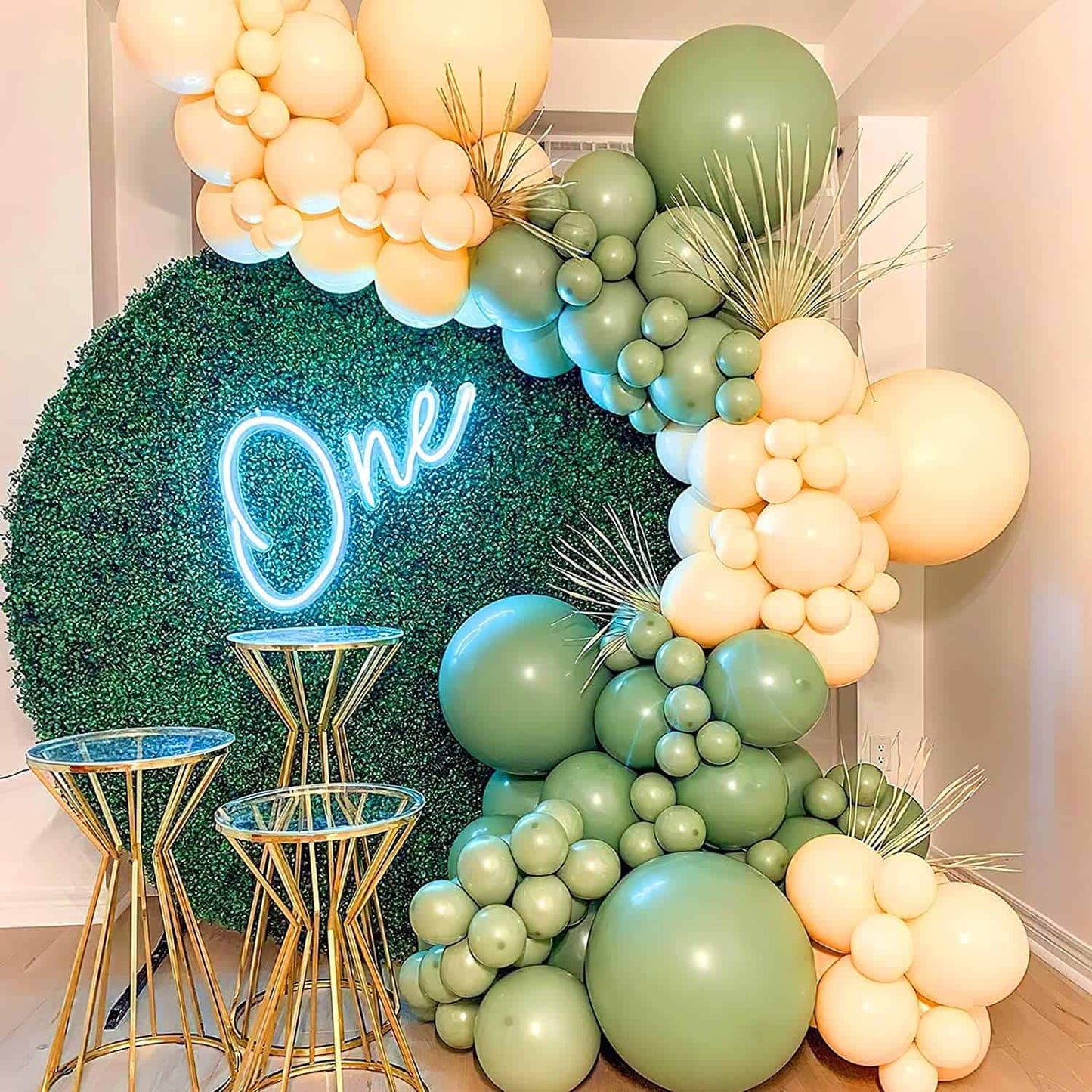 Olive Green Color Balloons 10" - 50 PC