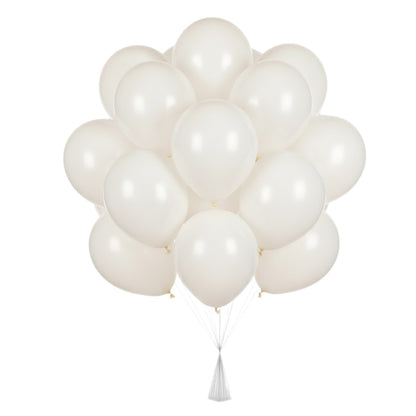 Balloon in a Can White Latex Balloons (Pack of 20)