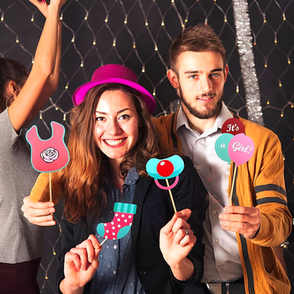 Its a Girl Photo Props-Pack of 12