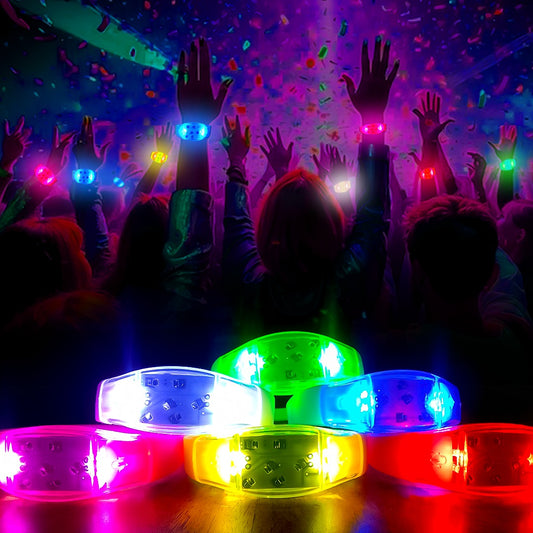 Musical Concert Bright LED Wrist band - Assorted Color