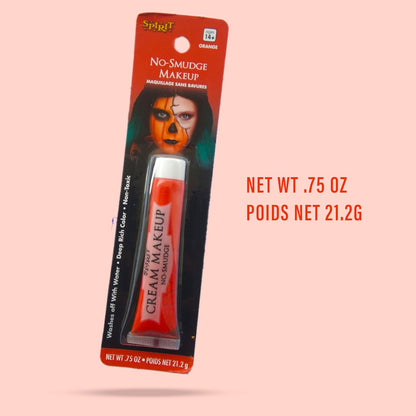 Orange Face Paint Makeup - 1PC