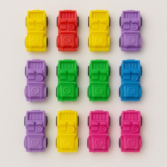 Mini Multicolor Jeep Toys for Return Gift/ Party Favour - 10PC