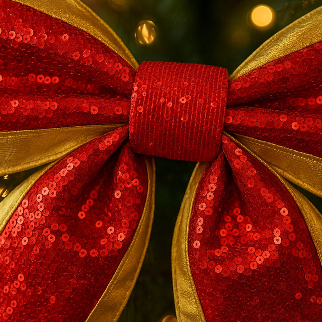 Christmas Big Bow Decoration