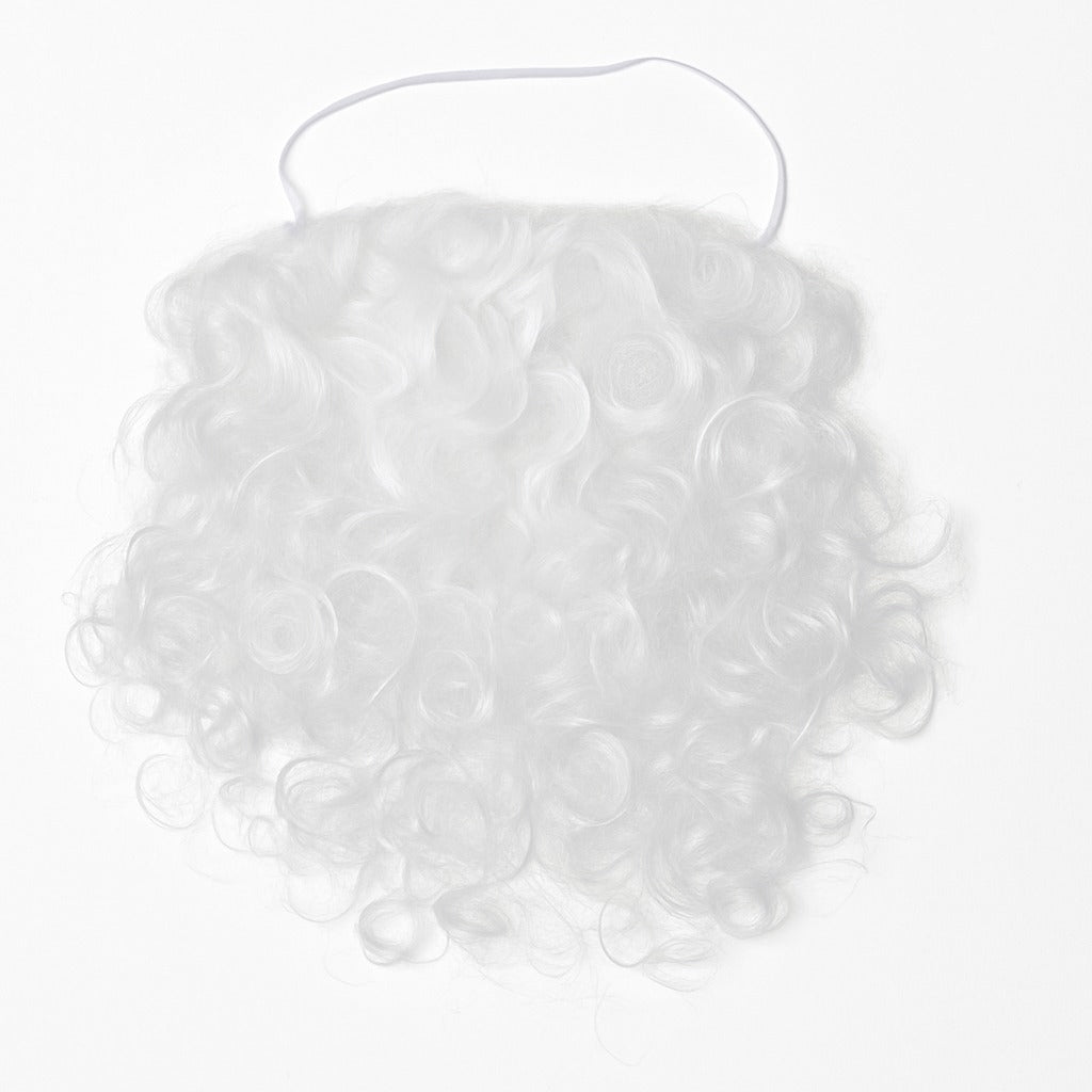 Santa Claus White Fluffy Beard