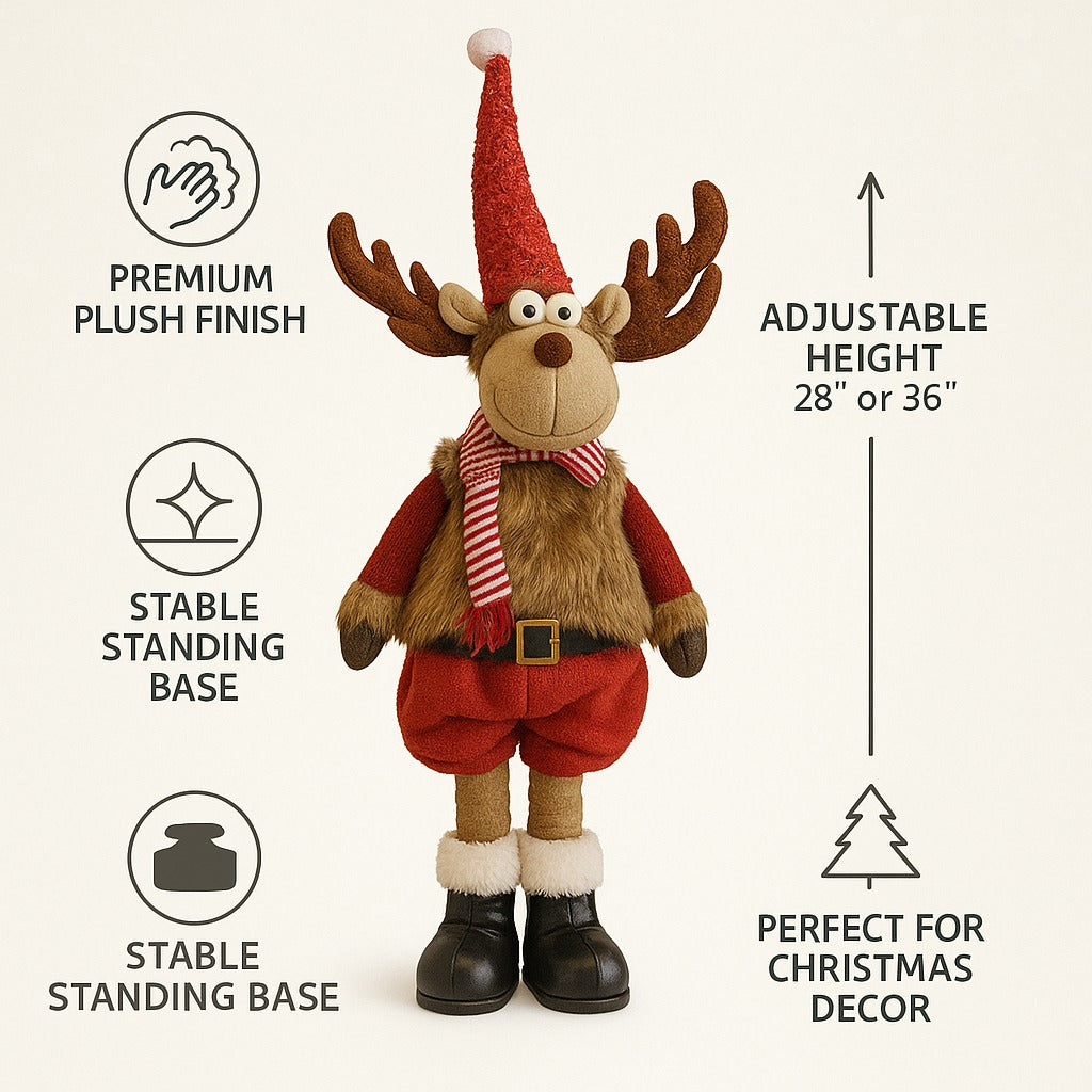 Christmas Reindeer Standing Table Centerpiece
