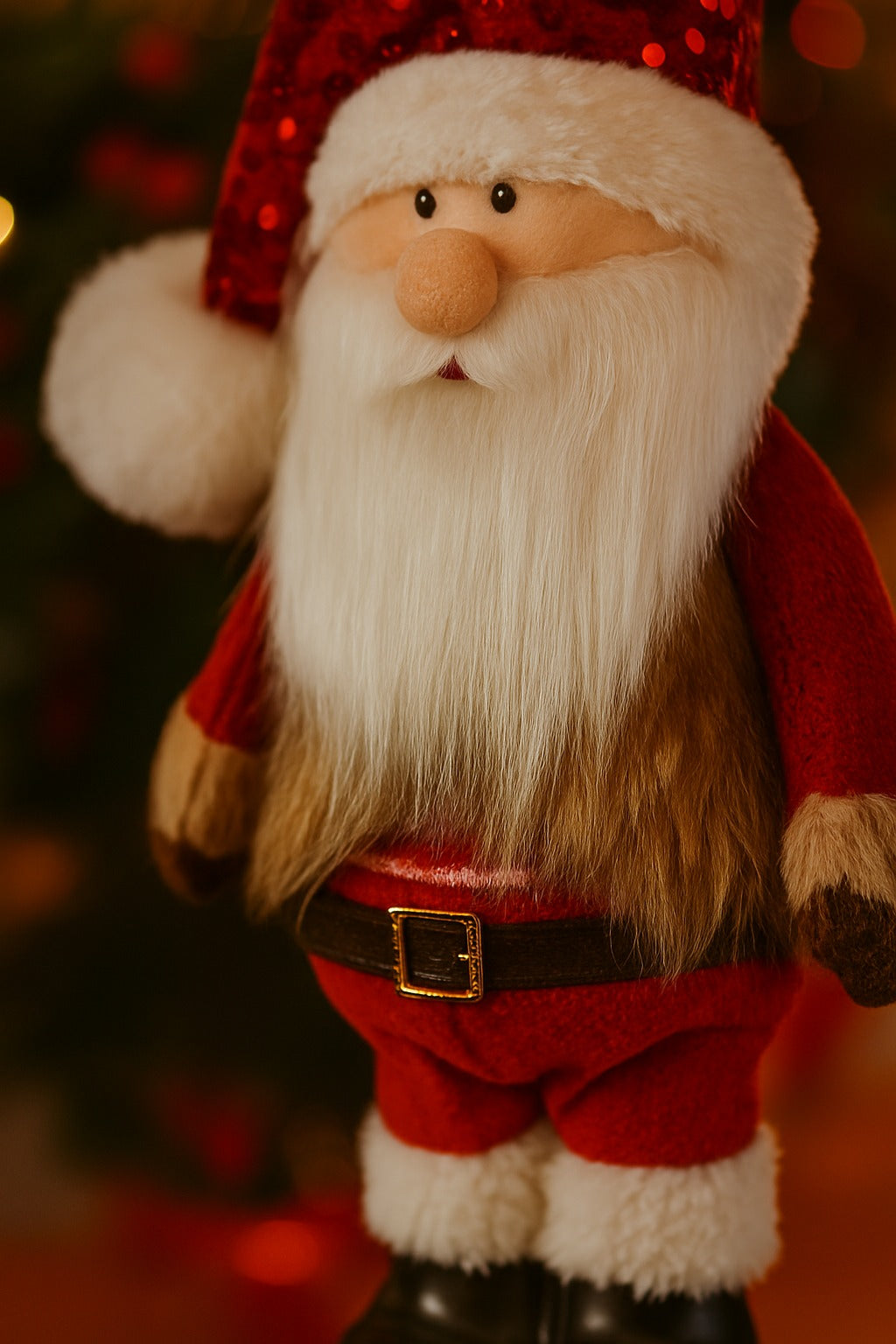 Standing Santa Claus Table Centerpiece