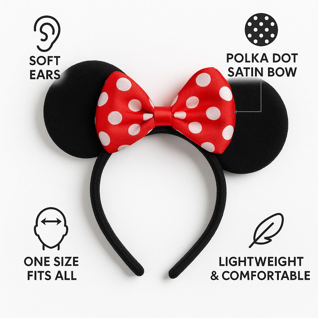 Miinie Mouse Headband