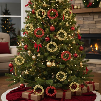 Christmas Wreath Hangings - 2PC