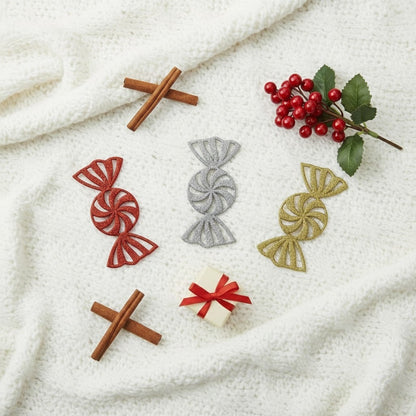 Candy Shape Tree Hangings - 3PC