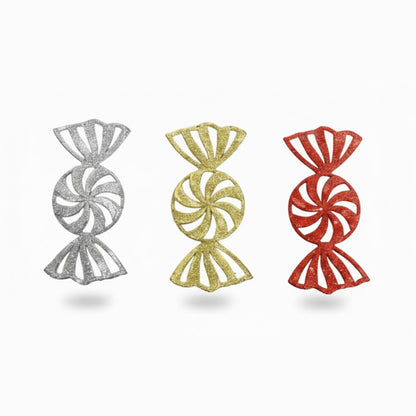 Candy Shape Tree Hangings - 3PC
