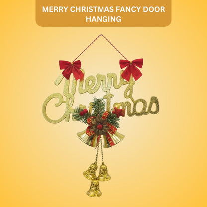 Merry Christmas Fancy Door Hanging Decoration - 1PC