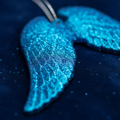 Angel Wings Hanging Blue - 2PC