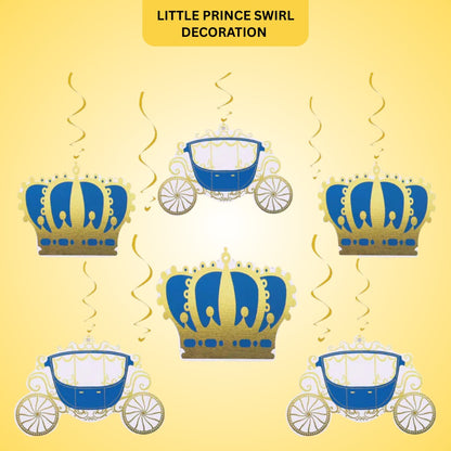 Little Prince Swirl Decoration - 12PC
