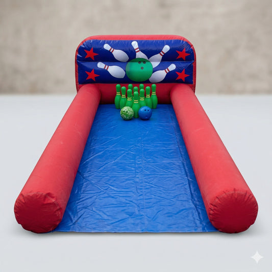Inflated Bowling Alley for Rent