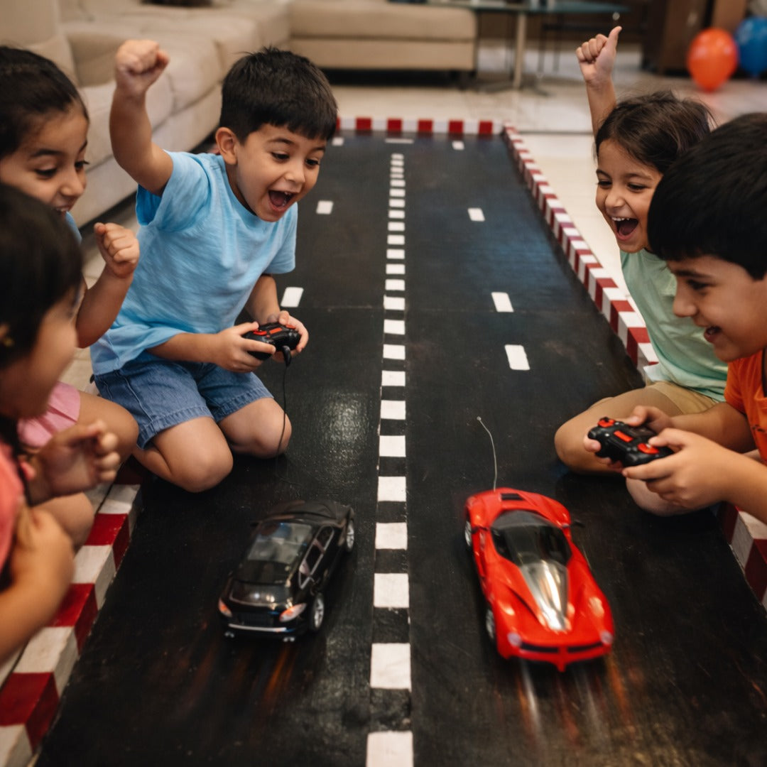 Remote Based Car Racing Game - 2 Cars for Rent