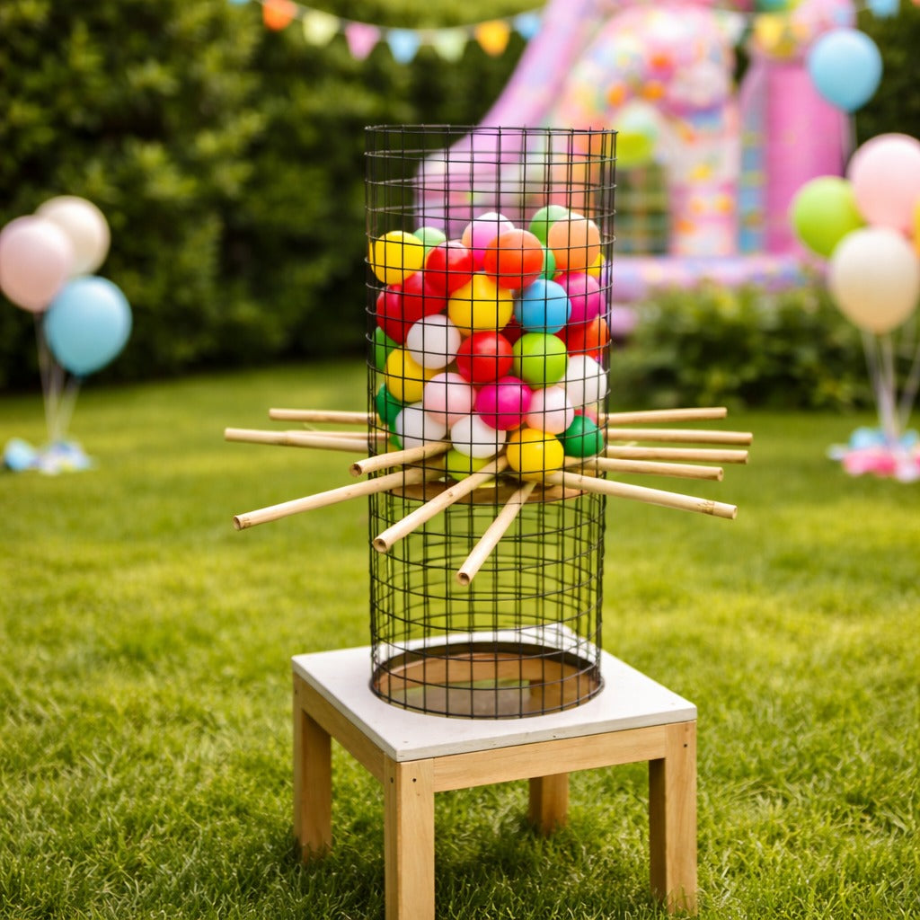 Ball Stick Jenga Game for Rent