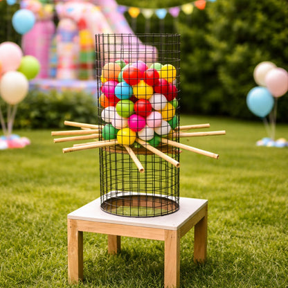 Ball Stick Jenga Game for Rent