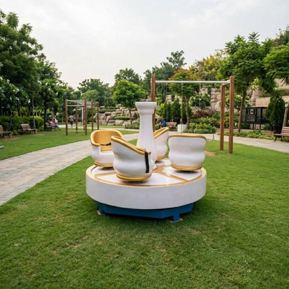The Crazy Britishers Cup and Sauccer Ride for Kids for Rent