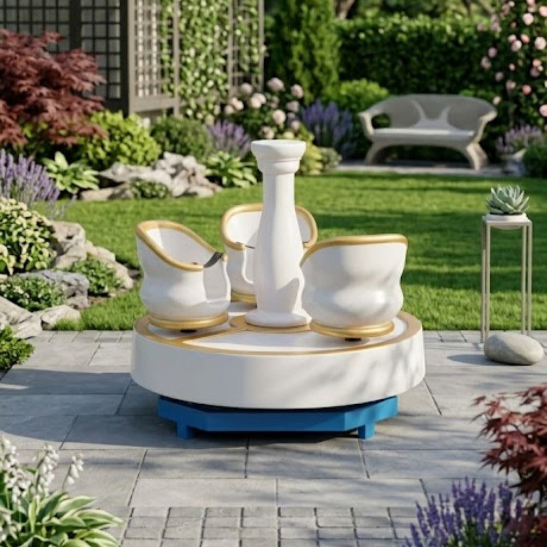 The Crazy Britishers Cup and Sauccer Ride for Kids for Rent