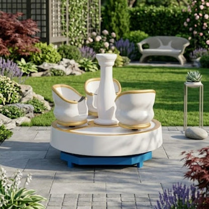 The Crazy Britishers Cup and Sauccer Ride for Kids for Rent