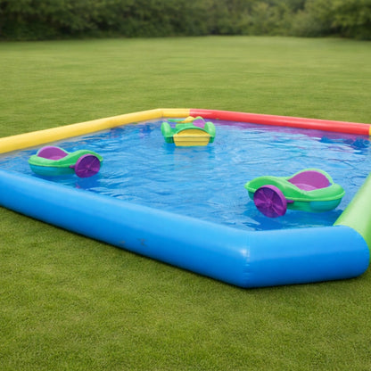 Inflatable Pool with Boats  - 3 Boats for Rent