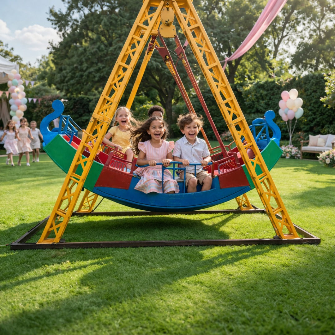Fun Columbus Carnival Swing Ride for Rent