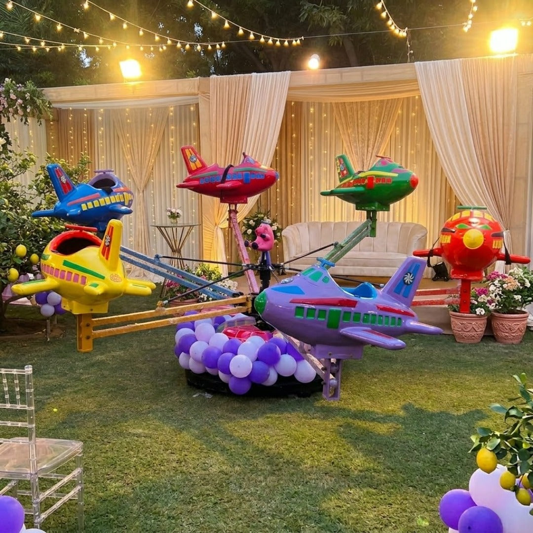 Joyful Carnival Plane Ride for Kids for Rent
