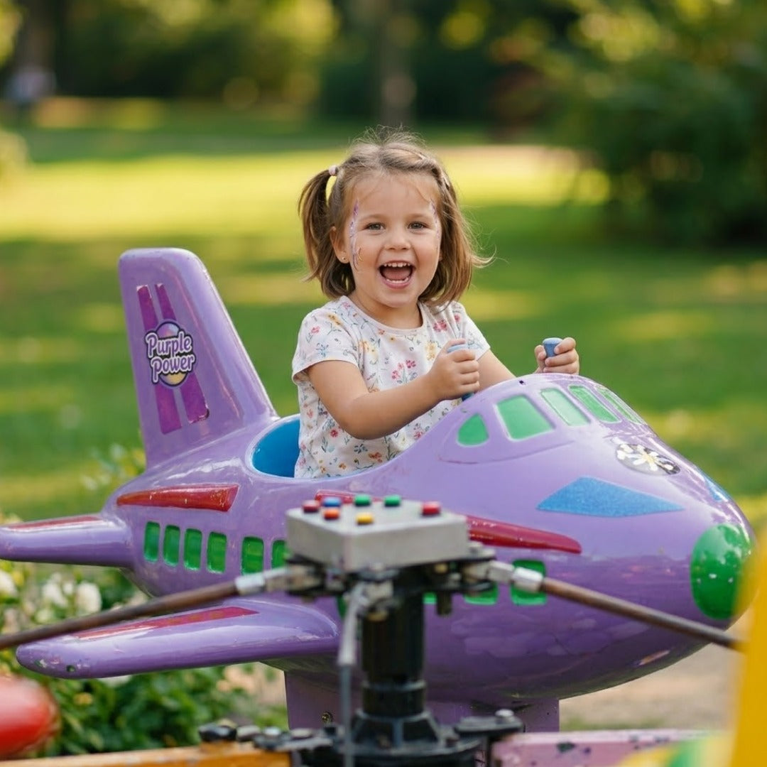 Joyful Carnival Plane Ride for Kids for Rent