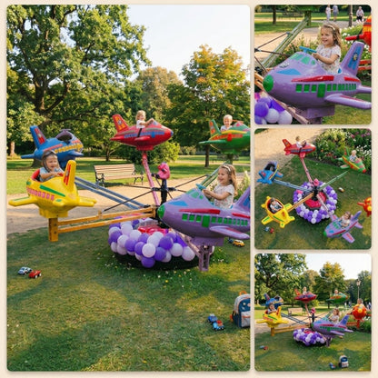 Joyful Carnival Plane Ride for Kids for Rent