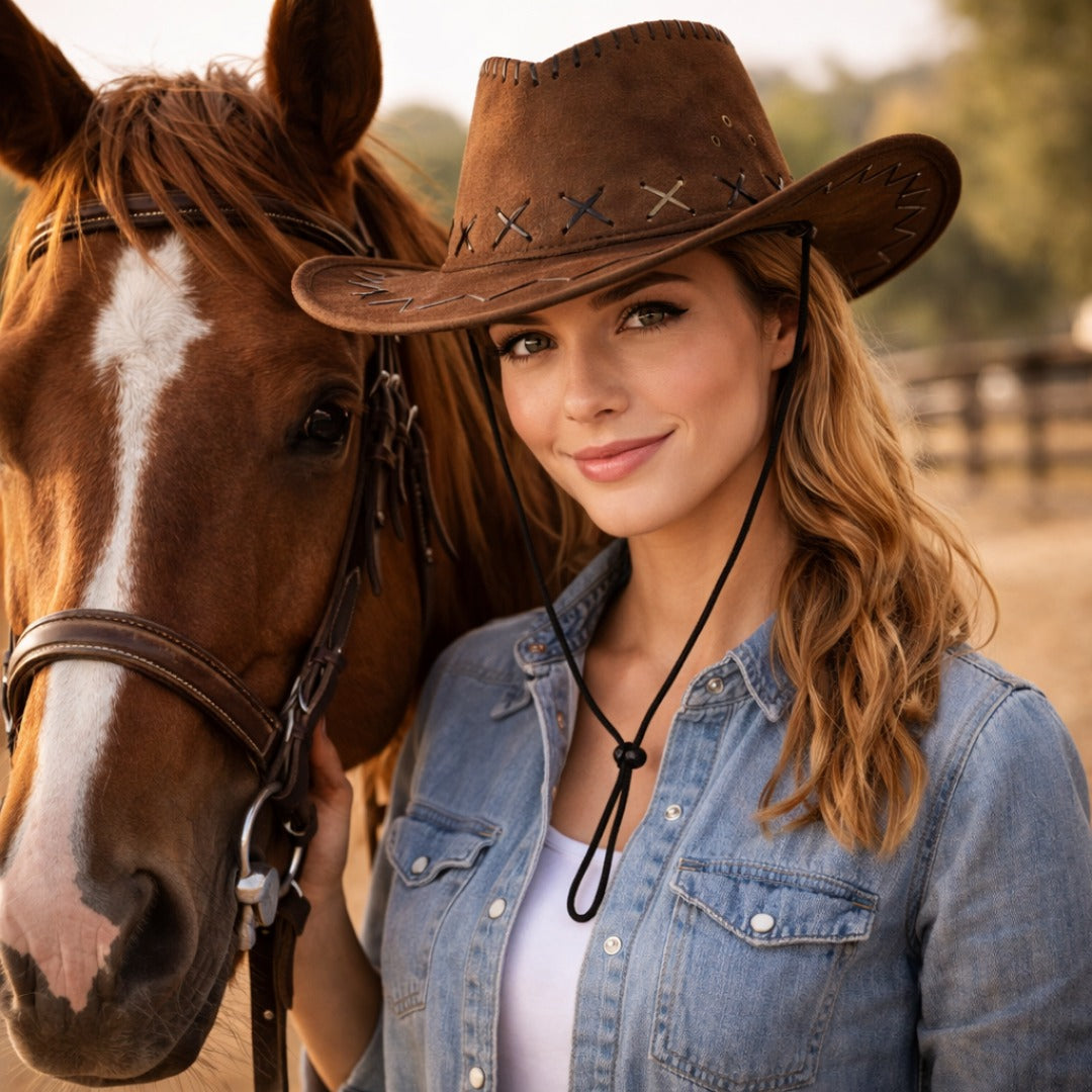 Brown Cowboy Hat