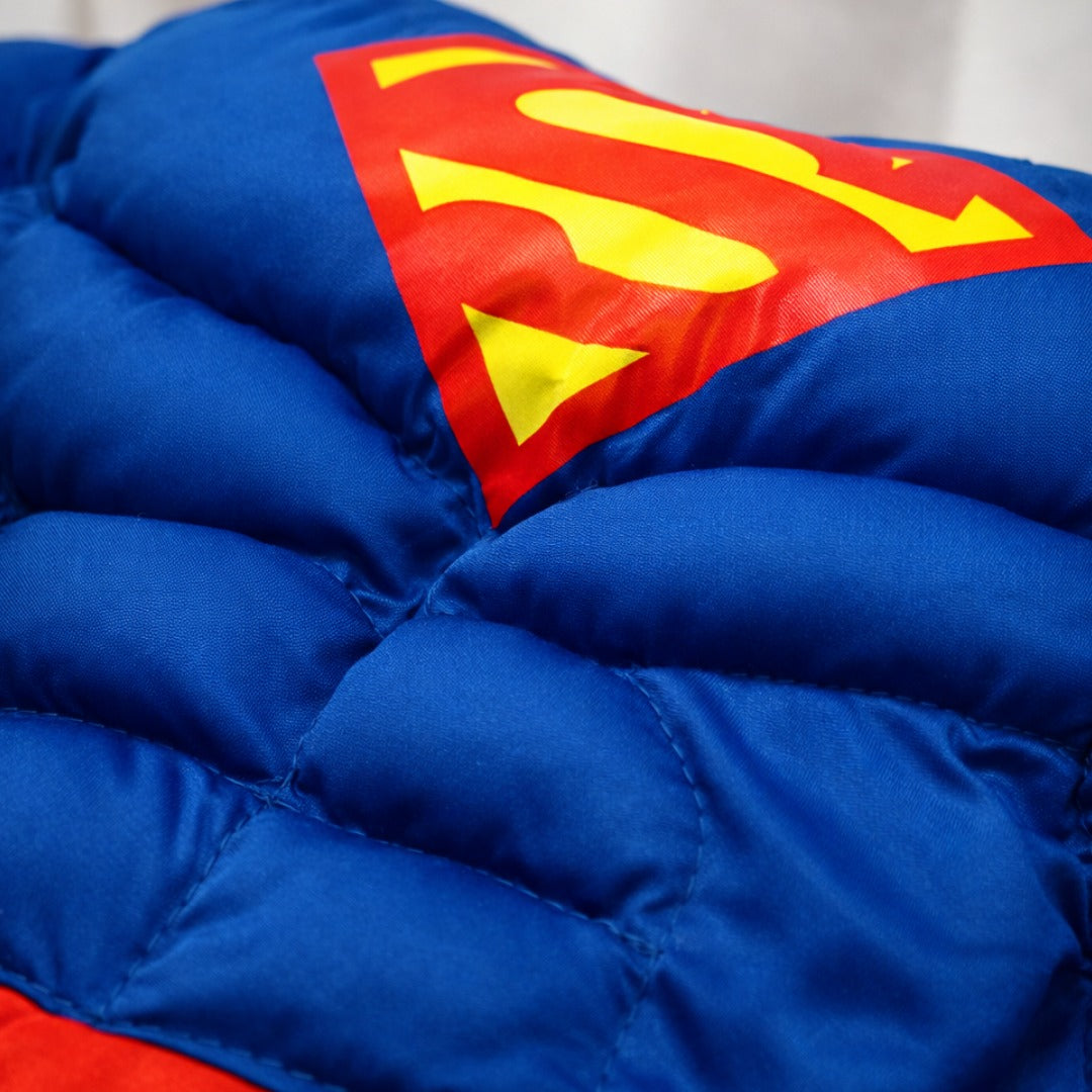 Deluxe Superman Muscular Costume w/Cape and Mask for Kids, Size - S