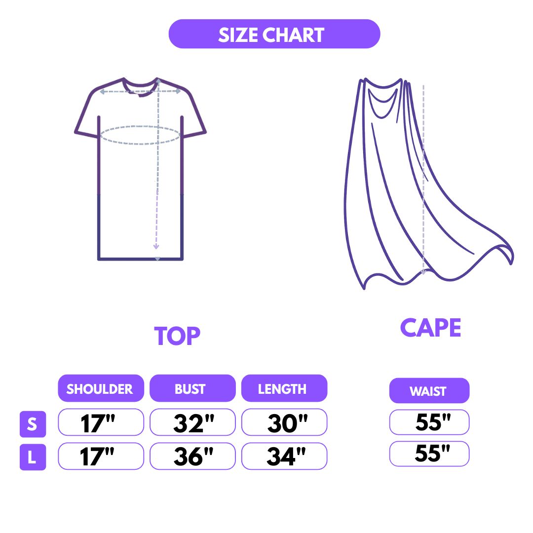 Maleficient Velvet Costume with Cape and Headband