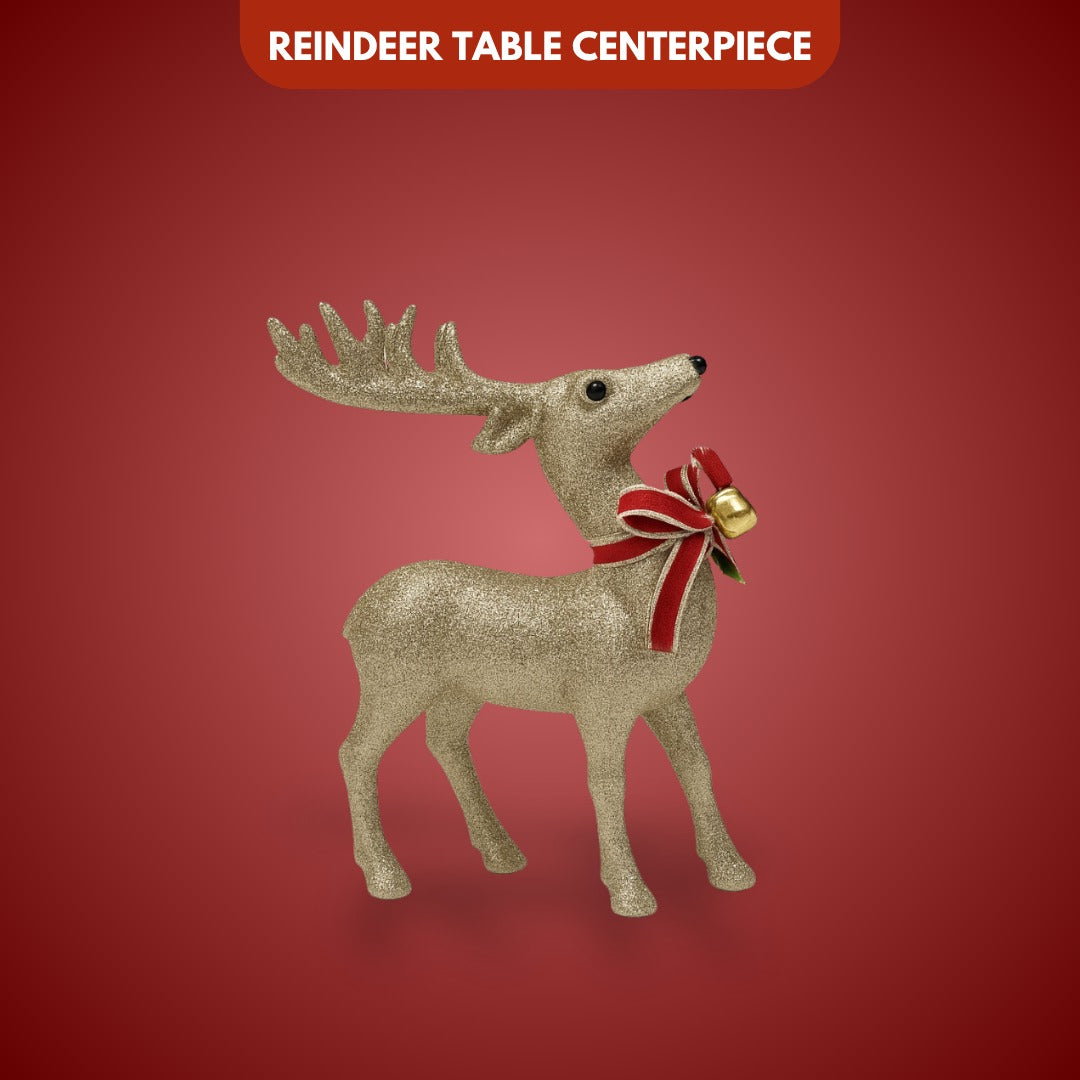 Standing Reindeer Christmas Table Decoration - 1PC