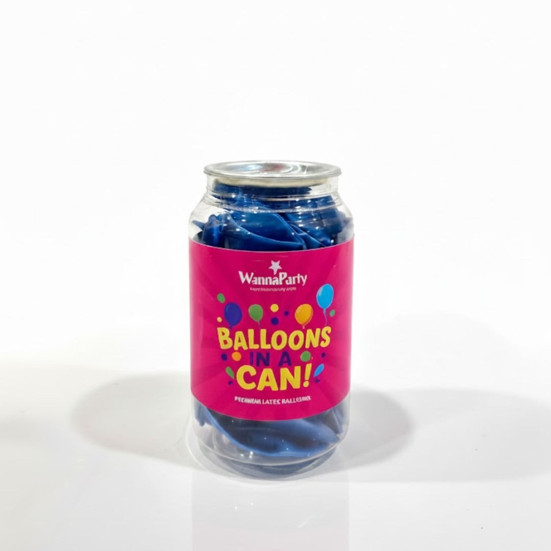 10" Chrome Blue Balloons - 20PC