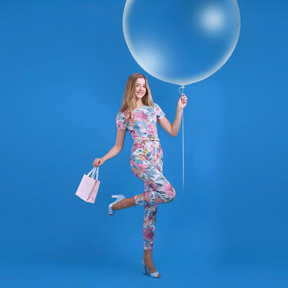 Transparent Jumbo Balloon 36 Inch | Clear Latex Balloon for Party Decor 1 Pc