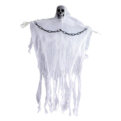 White Ghost Hanging Skeleton with Chain - 3FT - 1PC