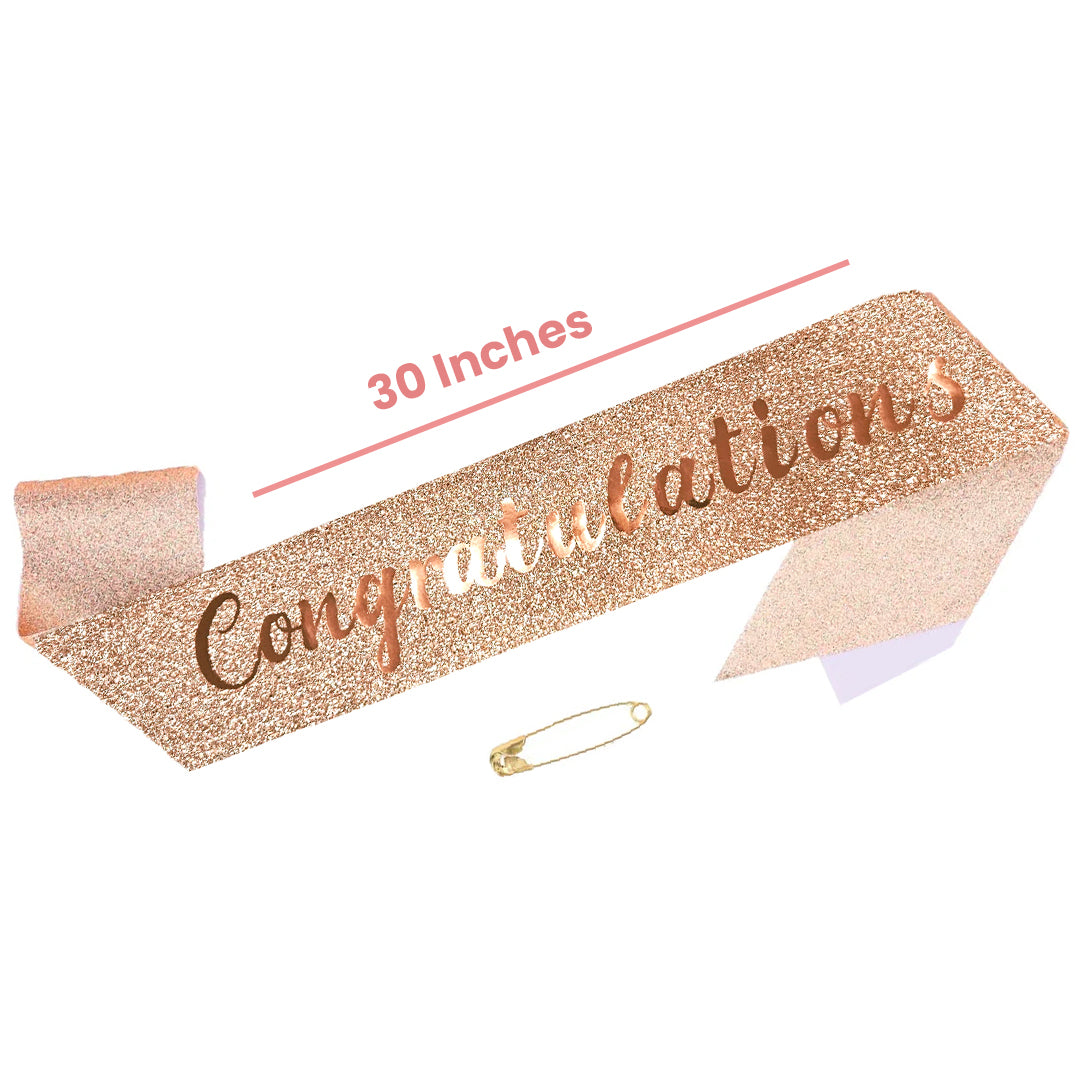 Congratualtions Sash - 1PC