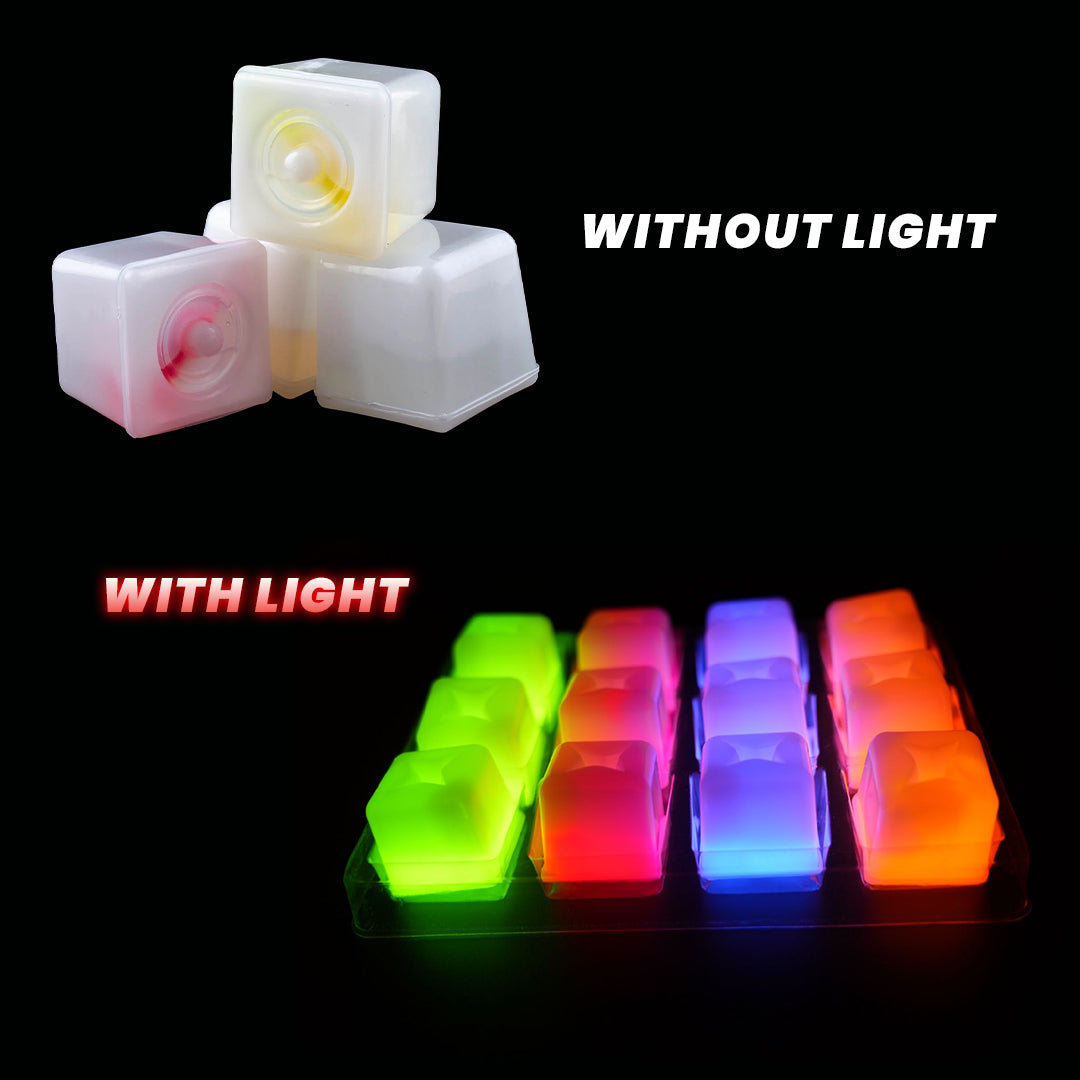 Glow In The Dark Ice Cubes - 1PC