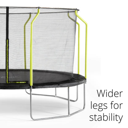 Plum 10Ft Wave Springsafe Trampoline And Enclosure by Plum — kids activity toy for outdoor play and birthday gifts - image 2