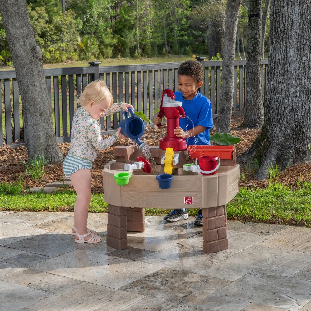 Pump & Splash Discovery Water Table by Step2 — kids activity toy for outdoor play and birthday gifts - image 2