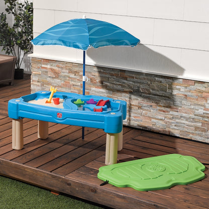 Cascading Cove With Umbrella by Step2 — kids activity toy for outdoor play and birthday gifts - image 3